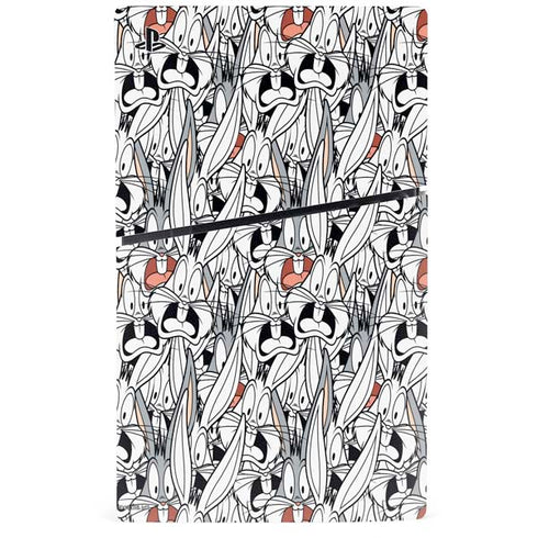 Looney Tunes Bugs Bunny Super Sized PS5 Slim Digital Edition Console Skin