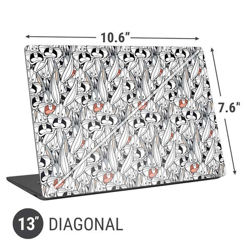 Looney Tunes Bugs Bunny Super Sized Universal Laptop 13in (10.6 x 7.6in) Skin