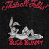 Looney Tunes Bugs Bunny Thats All Folks Nintendo 2DS XL (2017) Skin