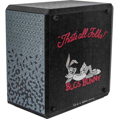 Looney Tunes Bugs Bunny Thats All Folks Cooler Master MasterBox Q300L Mini Tower Skin