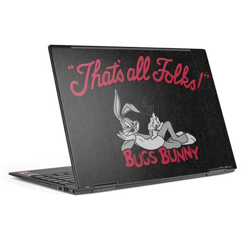 Looney Tunes Bugs Bunny Thats All Folks HP Envy Skin