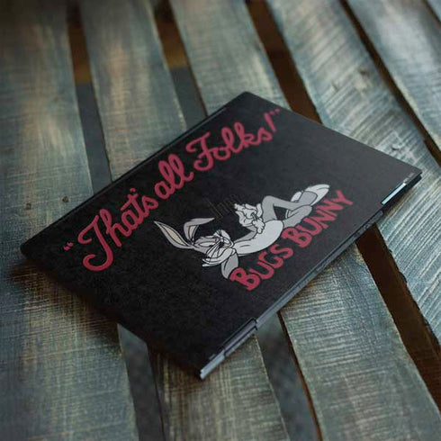 Looney Tunes Bugs Bunny Thats All Folks HP Envy Skin