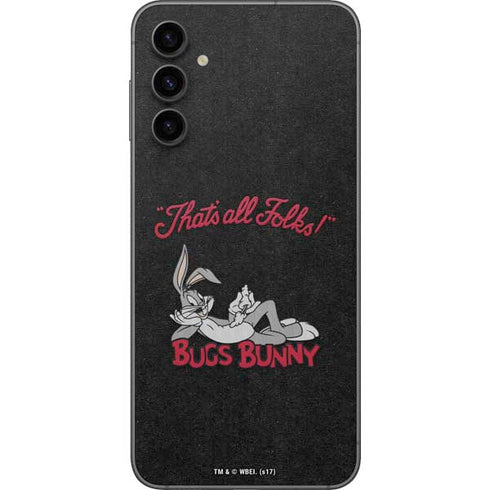 Looney Tunes Bugs Bunny Thats All Folks Galaxy A14 5G Skin
