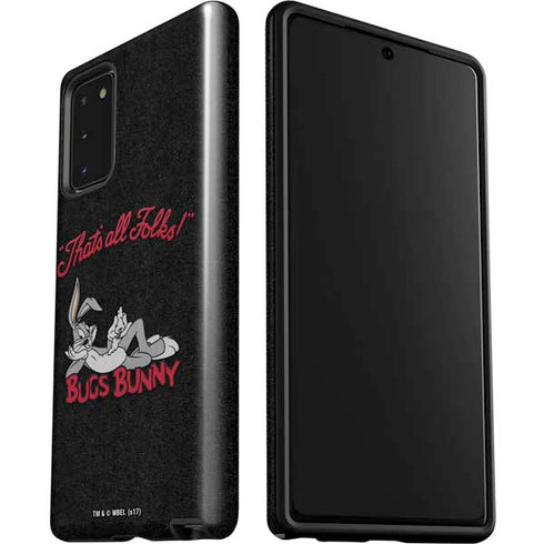 Looney Tunes Bugs Bunny Thats All Folks Galaxy Note20 5G Pro Case