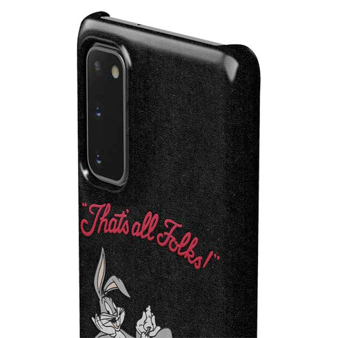 Looney Tunes Bugs Bunny Thats All Folks Galaxy S20 Lite Case