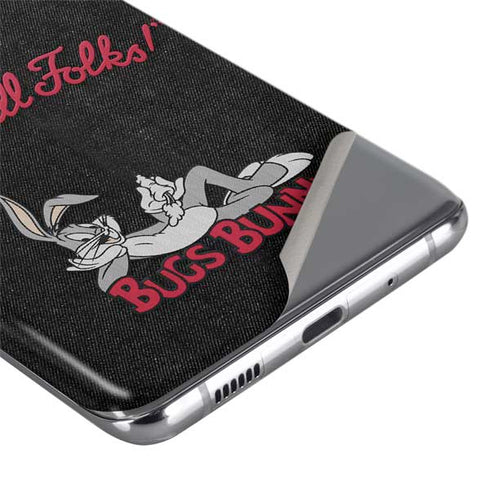 Looney Tunes Bugs Bunny Thats All Folks Galaxy S20 Ultra 5G Skin