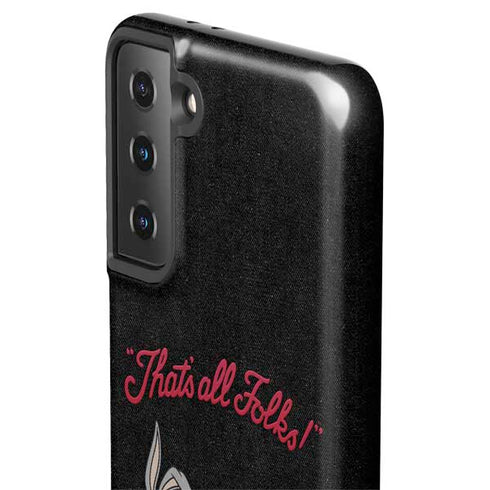 Looney Tunes Bugs Bunny Thats All Folks Galaxy S21 FE Pro Case