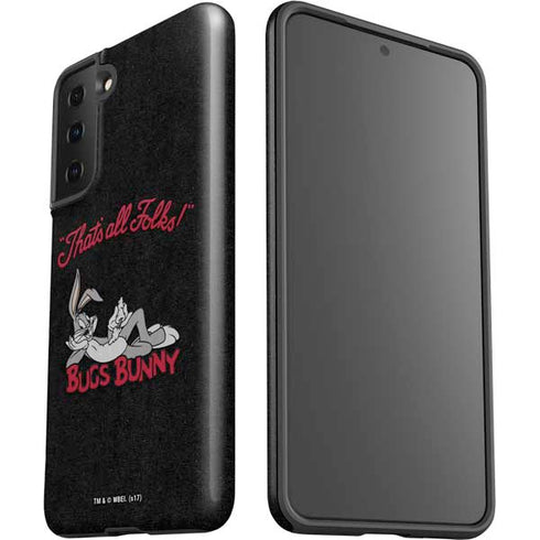 Looney Tunes Bugs Bunny Thats All Folks Galaxy S21 FE Pro Case