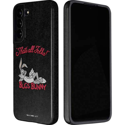 Looney Tunes Bugs Bunny Thats All Folks Galaxy S22 Plus Pro Case