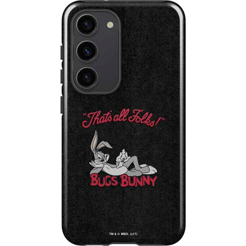 Looney Tunes Bugs Bunny Thats All Folks Galaxy S23 Pro Case