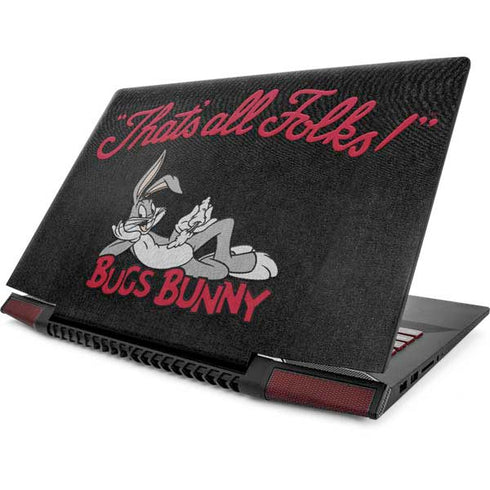 Looney Tunes Bugs Bunny Thats All Folks Lenovo IdeaPad Skin