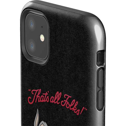Looney Tunes Bugs Bunny Thats All Folks iPhone 11 Impact Case