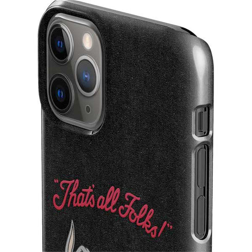 Looney Tunes Bugs Bunny Thats All Folks iPhone 11 Pro Lite Case