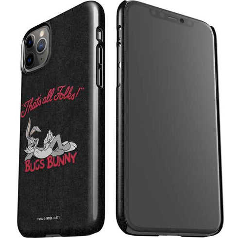 Looney Tunes Bugs Bunny Thats All Folks iPhone 11 Pro Max Lite Case