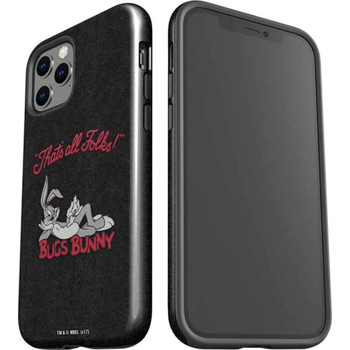 Looney Tunes Bugs Bunny Thats All Folks iPhone 12 Pro Max Impact Case
