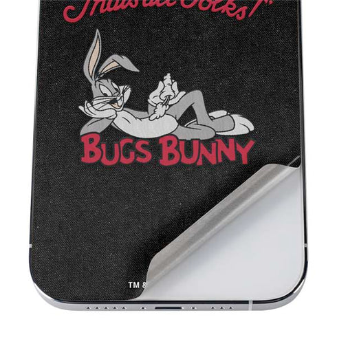 Looney Tunes Bugs Bunny Thats All Folks iPhone 12 Pro Skin
