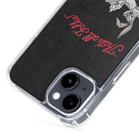 Looney Tunes Bugs Bunny Thats All Folks iPhone 14 Plus MagSafe Case