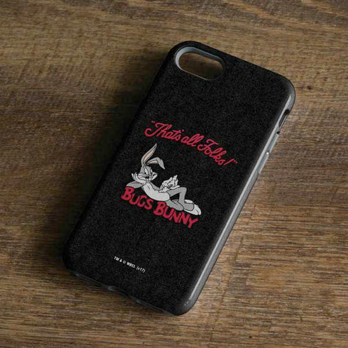 Looney Tunes Bugs Bunny Thats All Folks iPhone 7 Pro Case