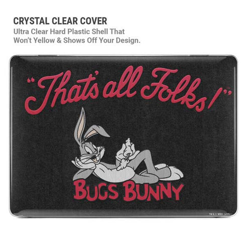 Looney Tunes Bugs Bunny Thats All Folks MacBook Pro 16in (2021-25) Case plus Skin