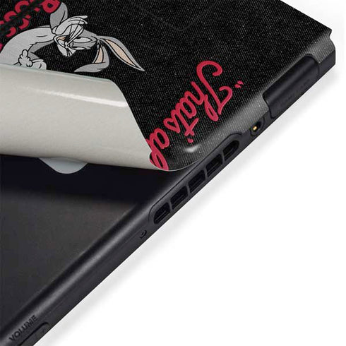 Looney Tunes Bugs Bunny Thats All Folks Nintendo Switch Bundle Skin
