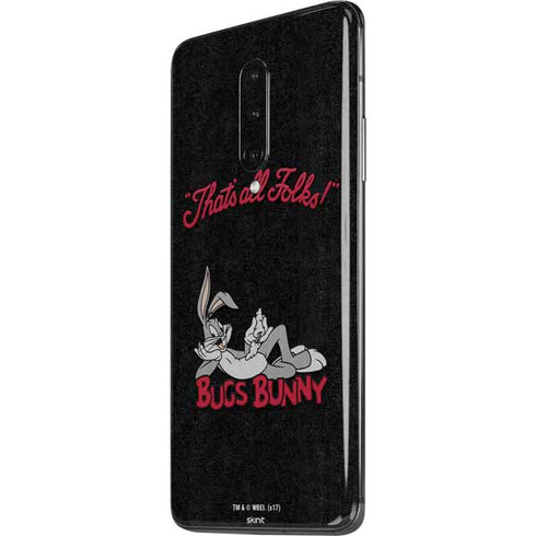 Looney Tunes Bugs Bunny Thats All Folks OnePlus 7 Pro Skin