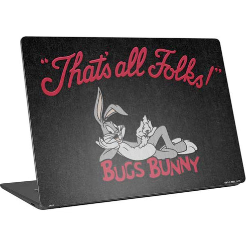 Looney Tunes Bugs Bunny Thats All Folks Surface Laptop 4 15in Skin