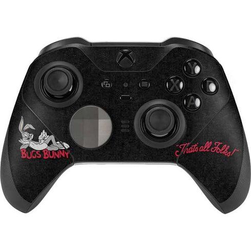Looney Tunes Bugs Bunny Thats All Folks Xbox Elite Wireless Controller Series 2 Skin