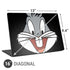 Looney Tunes Bugs Bunny Universal Laptop 16in (13 x 9.4in) Skin
