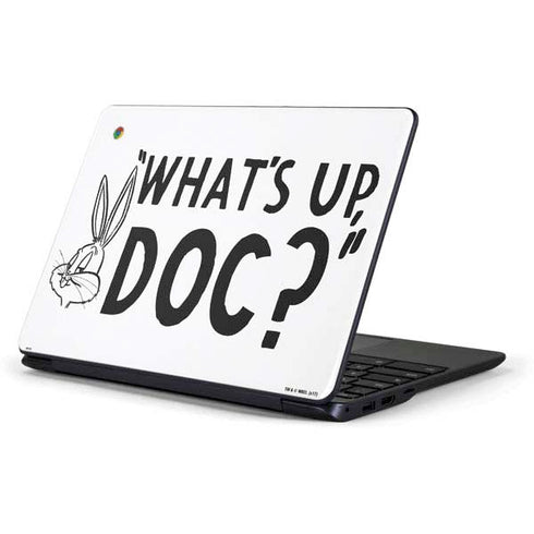 Looney Tunes Bugs Bunny Whats Up Doc Samsung Chromebook Skin