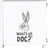 Looney Tunes Bugs Bunny Whats Up Doc Corsair 4000D Tempered Glass Mid-Tower ATX Case Skin