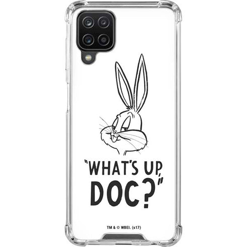 Looney Tunes Bugs Bunny Whats Up Doc Galaxy A12 Clear Case