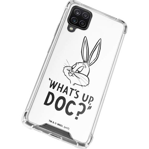 Looney Tunes Bugs Bunny Whats Up Doc Galaxy A12 Clear Case