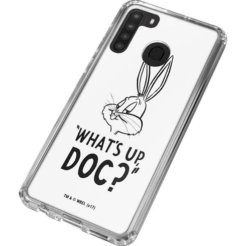 Looney Tunes Bugs Bunny Whats Up Doc Galaxy A21 Clear Case