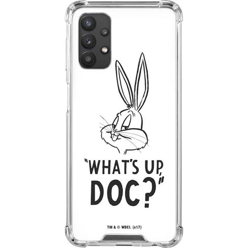 Looney Tunes Bugs Bunny Whats Up Doc Galaxy A32 5G Clear Case
