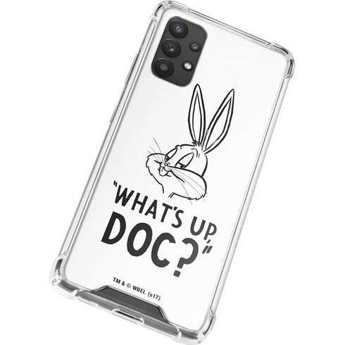 Looney Tunes Bugs Bunny Whats Up Doc Galaxy A32 5G Clear Case