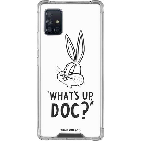 Looney Tunes Bugs Bunny Whats Up Doc Galaxy A51 5G Clear Case