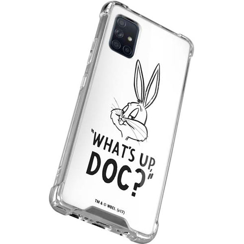Looney Tunes Bugs Bunny Whats Up Doc Galaxy A51 5G Clear Case