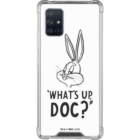 Looney Tunes Bugs Bunny Whats Up Doc Galaxy A71 5G Clear Case