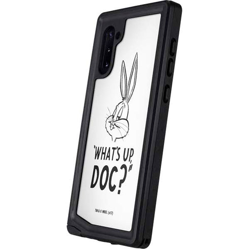 Looney Tunes Bugs Bunny Whats Up Doc Galaxy Note 10 Waterproof Case