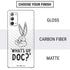 Looney Tunes Bugs Bunny Whats Up Doc Galaxy Note20 5G Skin