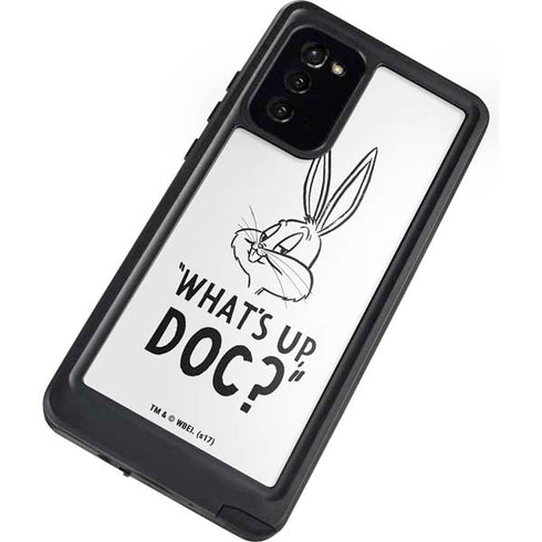 Looney Tunes Bugs Bunny Whats Up Doc Galaxy Note20 5G Waterproof Case