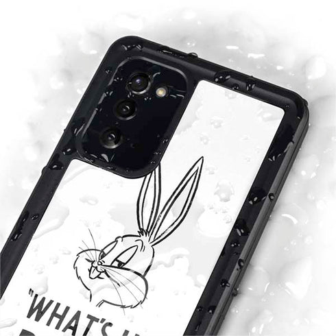 Looney Tunes Bugs Bunny Whats Up Doc Galaxy Note20 5G Waterproof Case