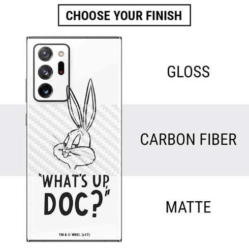 Looney Tunes Bugs Bunny Whats Up Doc Galaxy Note20 Ultra 5G Skin