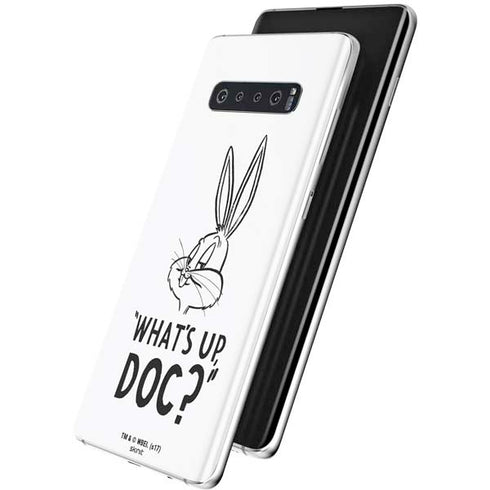 Looney Tunes Bugs Bunny Whats Up Doc Galaxy S10 Plus Skin