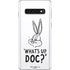 Looney Tunes Bugs Bunny Whats Up Doc Galaxy S10 Skin