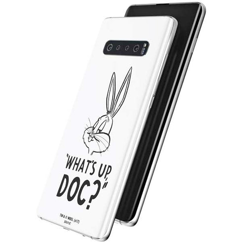 Looney Tunes Bugs Bunny Whats Up Doc Galaxy S10 Skin