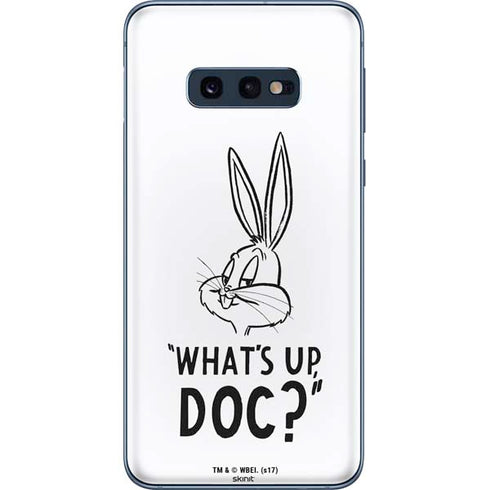 Looney Tunes Bugs Bunny Whats Up Doc Galaxy S10e Skin