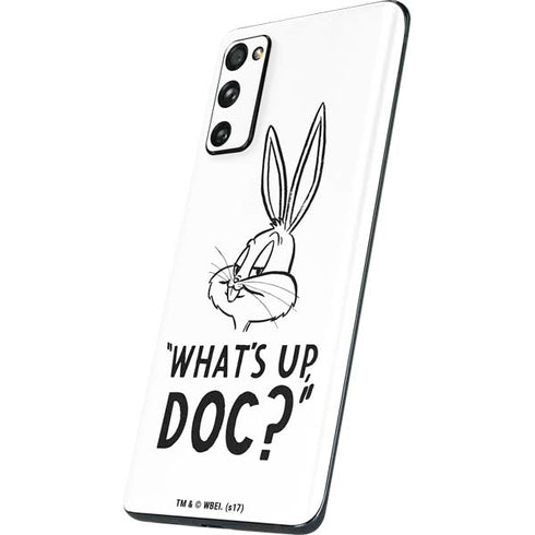 Looney Tunes Bugs Bunny Whats Up Doc Galaxy S20 Fan Edition Skin