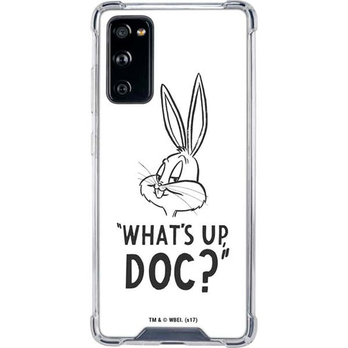 Looney Tunes Bugs Bunny Whats Up Doc Galaxy S20 FE Clear Case