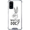 Looney Tunes Bugs Bunny Whats Up Doc Galaxy S20 FE Clear Case